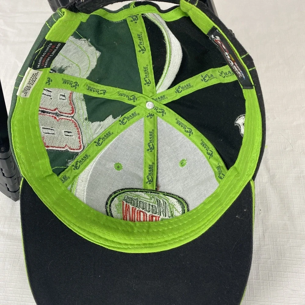 Dale Earnhardt 88 MtDew Hat Vintage Chase Authentics Nascar Jellyroll Elliott‎